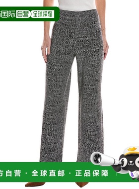 自营Premise拉链阔腿裤-黑色休闲裤 美国直发奥莱