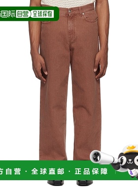 1h可退 香港直邮潮奢 Sefr 男士 红色 Wide Cut 牛仔裤 PREFW24WI