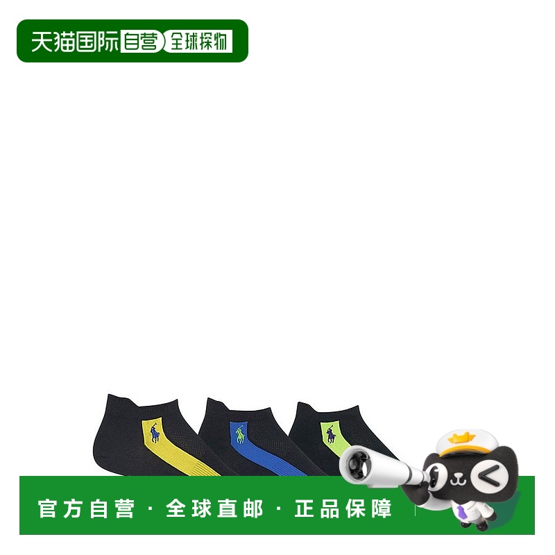 【美国直邮】Polo Ralph Lauren|Technical Sport 低帮标签袜，3