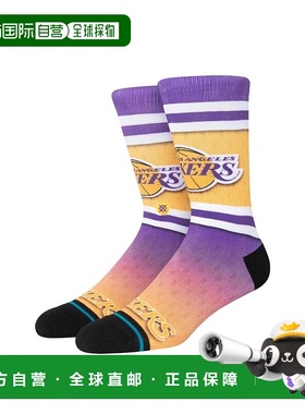 1h可退 【美国直邮】Stance Stance x NBA 洛杉矶湖人队 Fader Cr