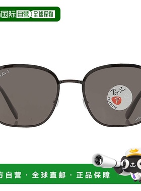 自营ray-banRay Ban Polarized Dark grey Square Unisex Sunglas