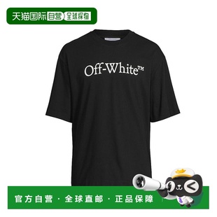 white 男士 上装 1h可退 时尚 off T恤短袖 透气舒适百 美国直邮