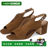 自营 美国9.5米中号野生动物园绒面 女式 Bernardo Bedford高跟凉鞋