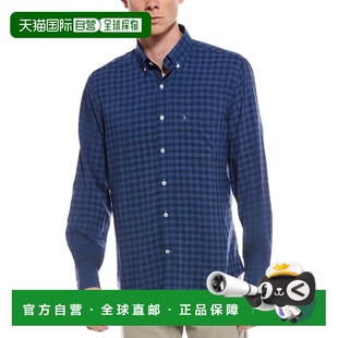 自营tailorbyrdTailorBryd Gingham Printed Performance Shirt -