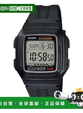 自营Casio Men’s Digital Watch with Black Dial - F-201WA-1AV