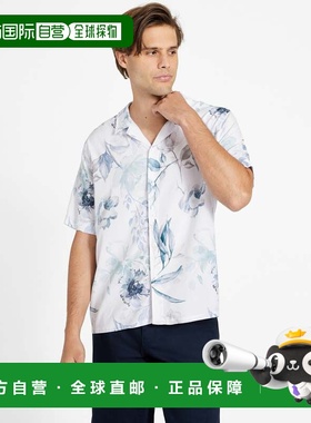 自营guessBloom Printed Shirt - pure white 美国奥莱直发