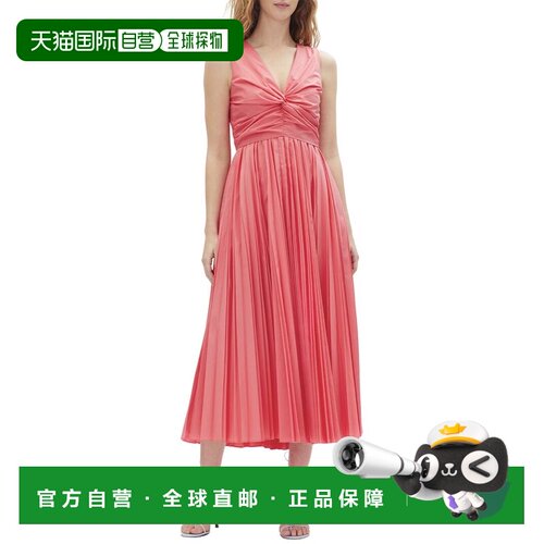 自营Tanya Taylor Erica Dress - Red 美国奥莱直发吊带连衣裙