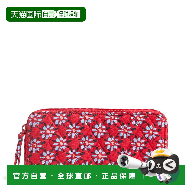 自营vera bradleyOutlet Cotton Essential Continental Wallet -
