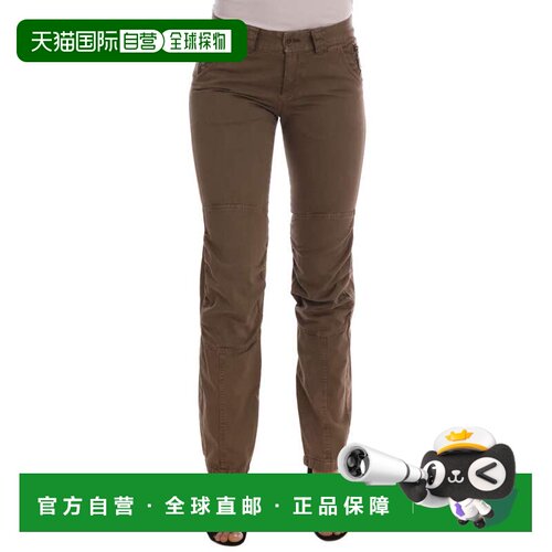 自营Ermanno Scervino Cotton Casual Slim Fit Women's Pants -