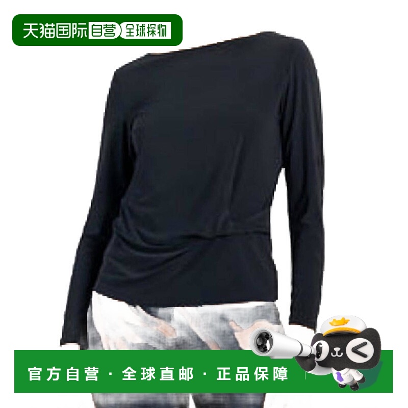 自营 clara sunwoo侧扭上衣黑色-黑色 美国奥莱直发