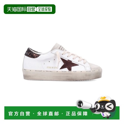 自营golden gooseHi Star Sneakers - white 美国奥莱直发