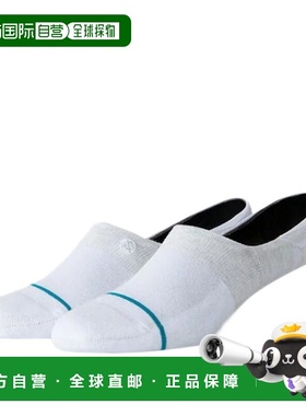 1h可退 【美国直邮】Stance Stance Gamut 2 No Show 白色袜子 M1