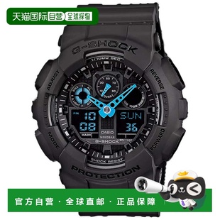 自营Casio Men's G-Shock Black Dial Watch - black 美国奥莱直