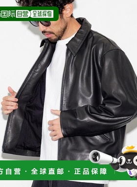 自营 FREAK'S STORE 男士 牛革简约单排骑士夹克 1050248900191