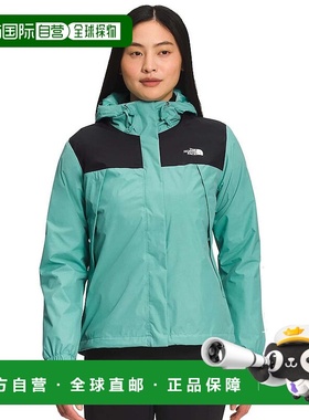 自营 The North Face Antora NF0A7UKN856三角气候夹克女式绿色全
