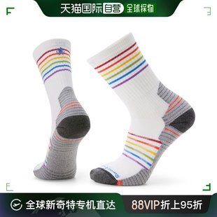 白色 轻质气垫 图案圆袜 Pride 美国直邮Smartwool Hike