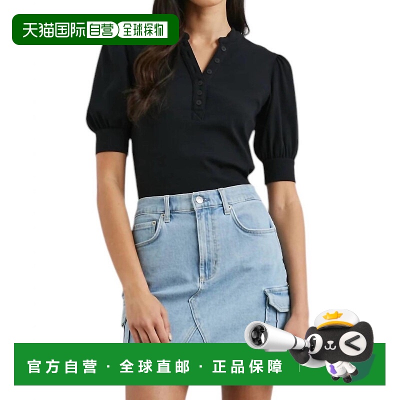 自营rails黑色珠宝上衣-黑色 美国奥莱直发