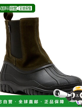 自营 La Canadienne粉防水绒面靴-棕色 美国奥莱直发短靴女靴