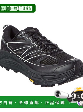 自营Hoka Mafate Speed 2 TS Leather & Mesh Sneaker - black 美