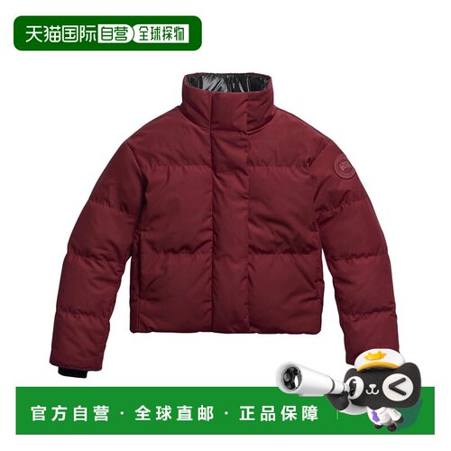 自营canada goose加拿大Goose Grandview短款夹克-橙色 美国奥莱