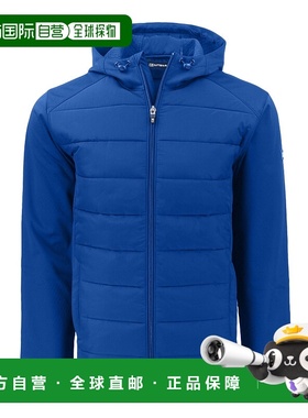 自营 cutter & buckCutter&Buck Evoke混合软壳回收全拉链男士连-