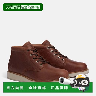 自营Timberland Redwood Edge TB0A6CW2W01靴子Mens深棕色皮革Chu