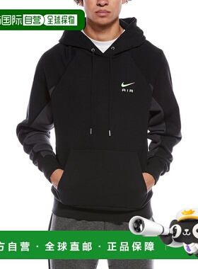 自营Nike Air French Terry Pullover Hoodie - black 美国奥莱直