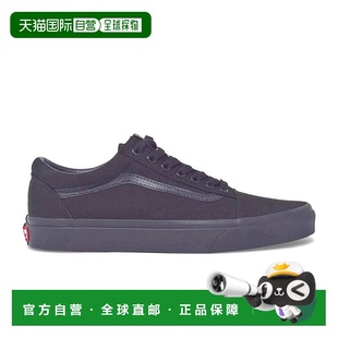 自营Vans Old Skool Black Canvas Shoes - black 美国奥莱直发
