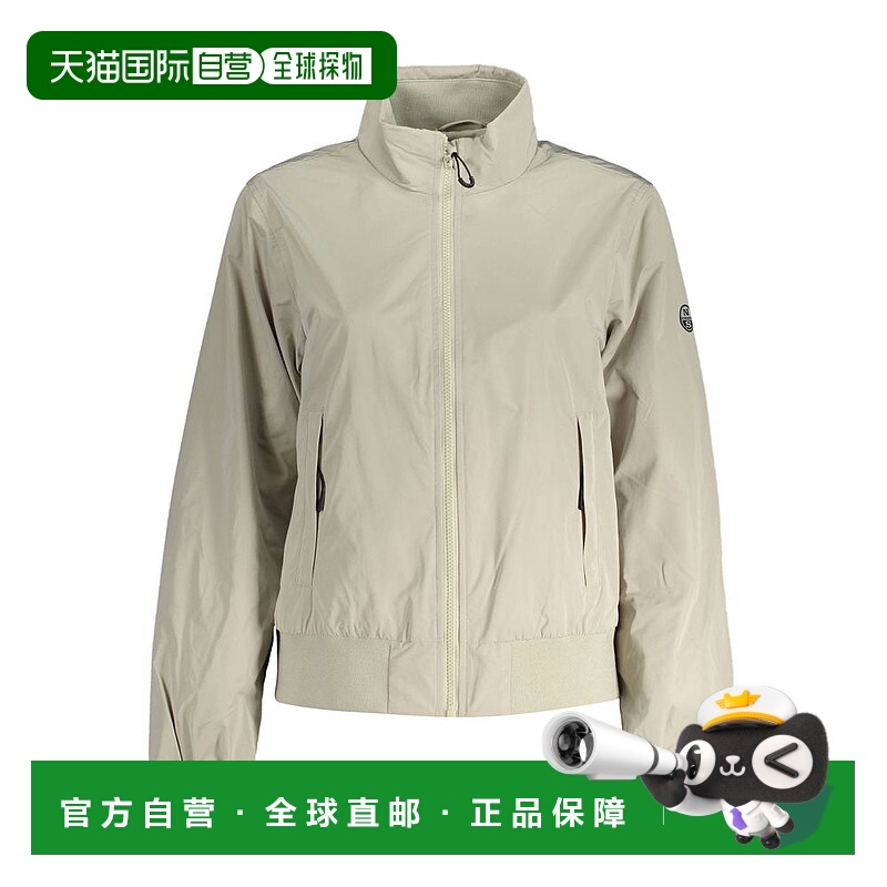 自营North Sails涤纶夹克和女式外套-灰色 美国奥莱直发