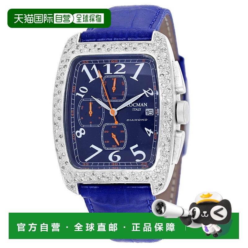 自营Locman女式经典蓝色表盘手表-蓝色 美国奥莱直发
