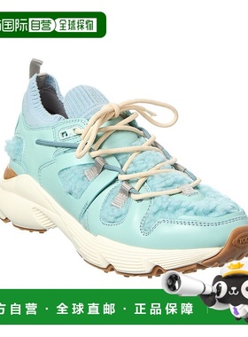 自营tod'sTOD的Sportivo Runner羊毛皮革运动鞋-多功能 美国奥莱