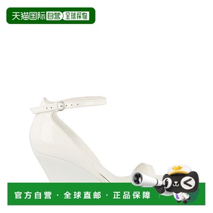 Wedge 自营salvatore Leather Patent Sandals ferragamoVidette