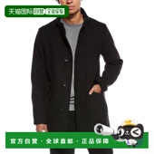 Cole Coat Wool 自营Kenneth Blend Melton black 美国奥莱直发