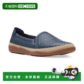 美国直邮 Ruby Clarks 1h可退 女士 Elaina 一脚蹬帆布平底鞋