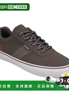 自营Dockers男式霍布斯休闲运动鞋-炭灰色/海军蓝 美国奥莱直发
