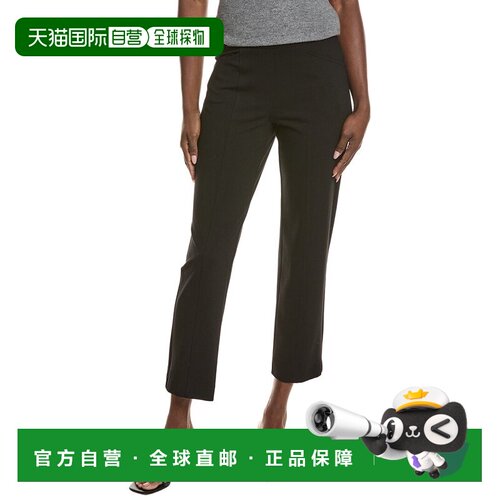 自营Jones New York Pull-On Seamed Leg Straight Ankle Pant -
