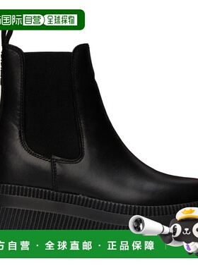 1h可退 【美国直邮】GANNI 黑色Creepers切尔西靴 女鞋 时装靴 舒