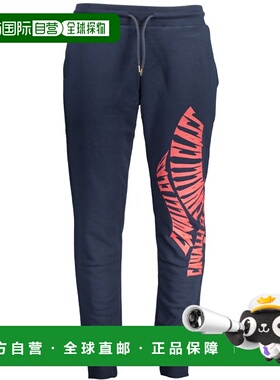 自营Cavalli Class Cotton Men's Men's Sweatpants - blue 美国