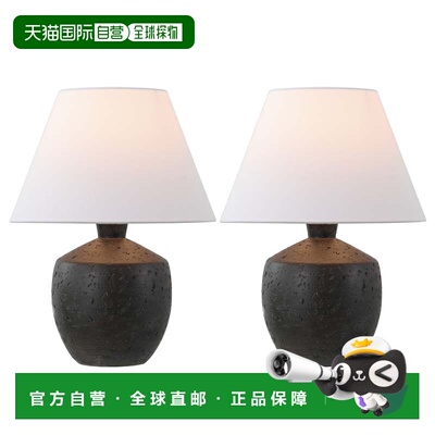 自营jonathan yMyron极简主义斯堪的纳维亚混凝土效果树脂/铁LED-
