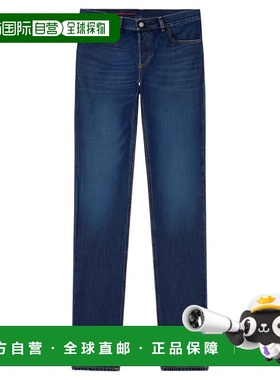 自营diesel迪赛D-Sark深蓝色直筒牛仔牛仔裤-蓝色 美国奥莱直发