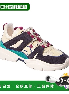 自营 Isabel Marant Kindsay Story 麂皮运动鞋 - 蓝色 美国奥莱