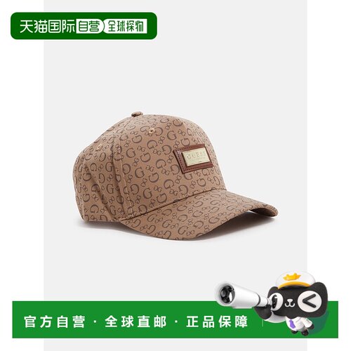 自营 guessLogo Baseball Hat - brown 美国奥莱直发简约