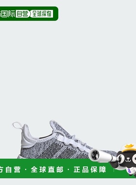 自营adidas Kaptir Flow儿童鞋-云白色/核心黑色/银色金属 美国奥