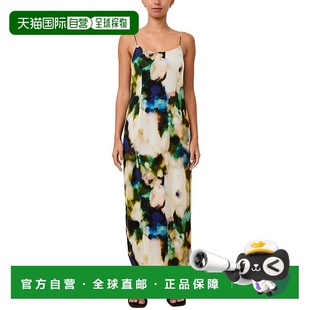 Striped The Maria 自营 red Dress 美国奥莱直发长裙 Solid