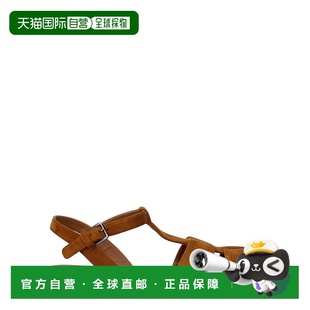 sChurch’s 棕色 Leather 凉鞋 美国奥莱直发 Flat女式 自营church