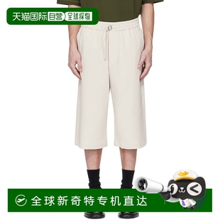 Paris 短 香港直邮潮奢 Large 1h可退 Elasticated 男士 Ami 灰色