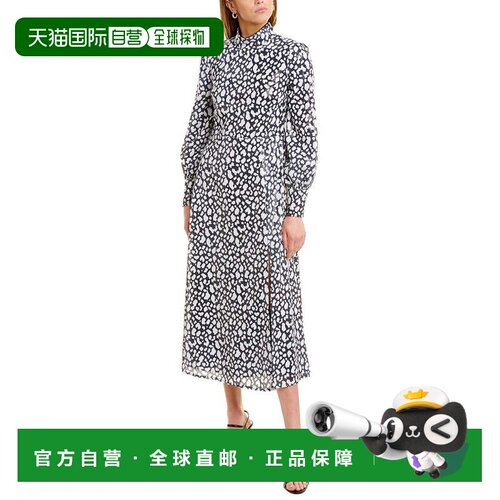 自营Olivia Rubin Maddie 中长早秋新款连衣裙 黑色 美国奥莱直发