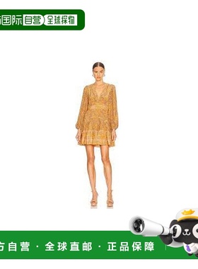 自营 Ulla Johnson Hayana 连衣裙 黄水晶 - 黄色 美国奥莱直发