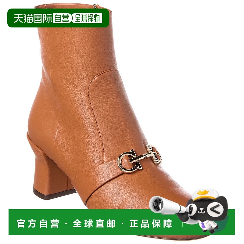 自营salvatore ferragamoFerragamo Orietta Leather Boot - brow