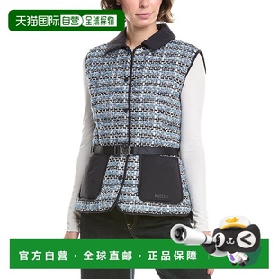 蓝色 Francine羽绒背心 美国奥莱直发 Mackage 自营